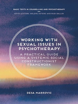 cover image of Working with Sexual Issues in Psychotherapy